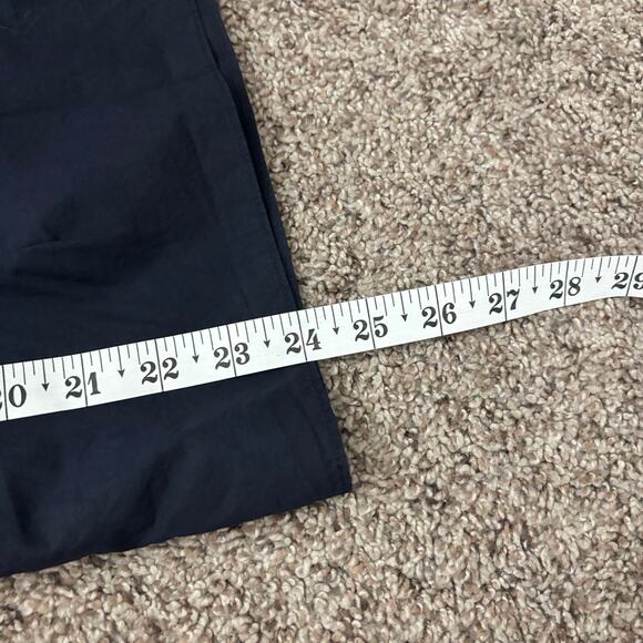 MARNI Winter Edition 2012 Navy Blue V-Neck Top Blouse Ruffle Sleeve Cotton Sz S - Picture 10 of 13